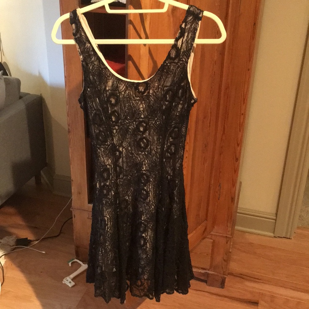 Beautiful black lace Alexis dress